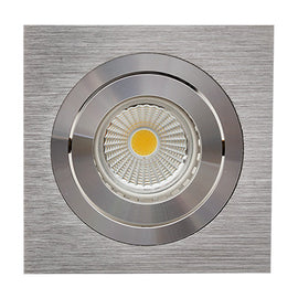 Eurolux Downlight Standard CNC Tilt Square 95mm Aluminium in Electrical & Lighting,Lighting,Interior Lighting