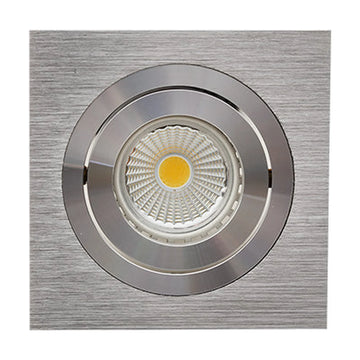 Eurolux Downlight Standard CNC Tilt Square 95mm Aluminium - image 01