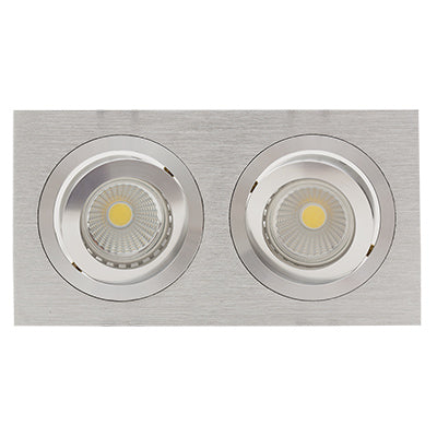 Eurolux Downlight Standard CNC Tilt Rectangular 175mm Alum. in Electrical & Lighting,Lighting,Interior Lighting