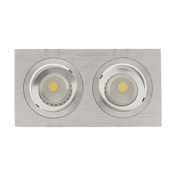 Eurolux Downlight Standard CNC Tilt Rectangular 175mm Alum. - image 01