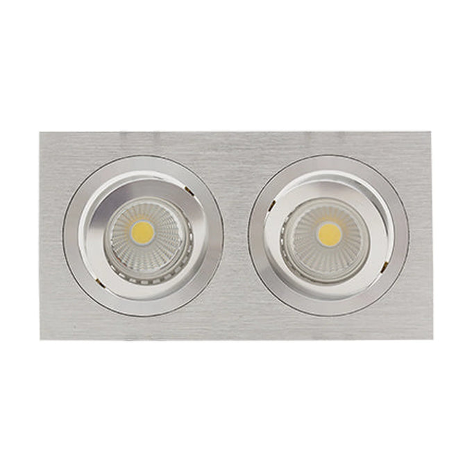 Eurolux Downlight Standard CNC Tilt Rectangular 175mm Alum. - image 01