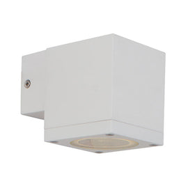 Eurolux Outdoor Wall Light Kube Down Or Up Only White in Electrical & Lighting,Lighting,Exterior Lighting