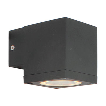 Eurolux Outdoor Wall Light Kube Down Or Up Only Black - image 01