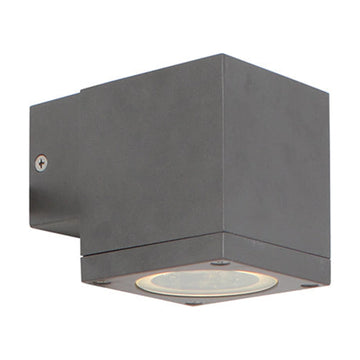 Eurolux Outdoor Wall Light Kube Down Or Up Only Graphite - image 01