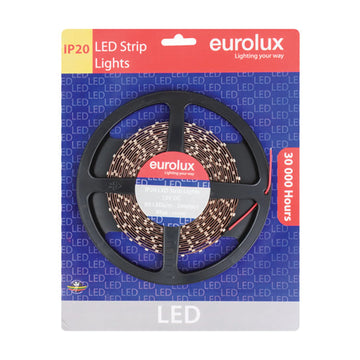 Eurolux LED Strip LED Strip 5M 4.8W/m Blue Ip20 - image 01