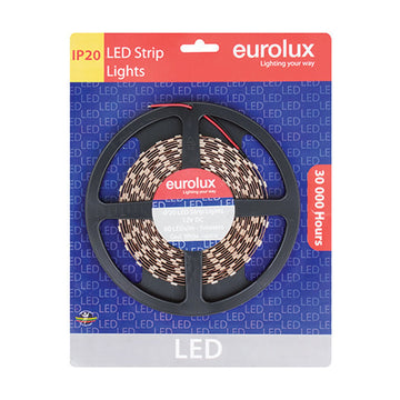 Eurolux LED Strip LED Strip 5M 14.4W/m Cool White Ip20 - image 01