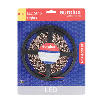 Eurolux LED Strip LED Strip 5M 14.4W/m Blue Ip20 - image 01
