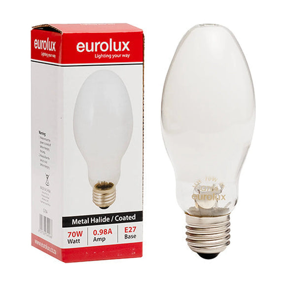 Eurolux Metal Halide Opal Elliptic E27 70W Natural DL - image 01