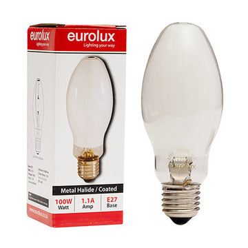 Eurolux Metal Halide Opal Elliptic E27 100W Natural DL - image 01