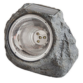 Eurolux Solar Garden Rock Light Grey in Electrical & Lighting,Lighting,Exterior Lighting