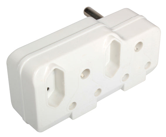Eurolux Adaptor 2X16A 2X5A Plug In in Electrical & Lighting,Electrical Accessories,Multiplugs & Extension Cords