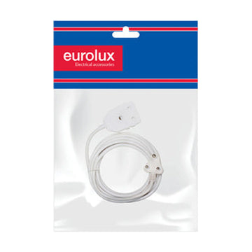 Eurolux 10m Extension Cord White 1.00mm Double - image 01