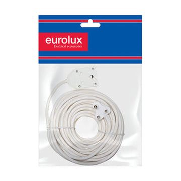 Eurolux 20m Extension Cord White 1.50mm Double - image 01