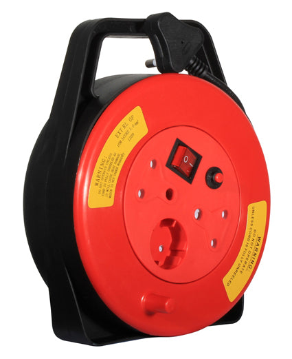 Eurolux 10m Extension Cable Reel Closed 1.00mm in Electrical & Lighting,Electrical Accessories,Multiplugs & Extension Cords
