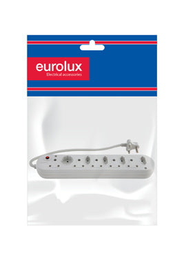 Eurolux Multiplug SGA 10 Way 5X16A 4X5A 1X5A Schuko in Electrical & Lighting,Electrical Accessories,Multiplugs & Extension Cords