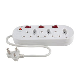 Eurolux 6 Way Switched Multiplug SGA 6 Way 3X16A 3X5A in Electrical & Lighting,Electrical Accessories,Multiplugs & Extension Cords