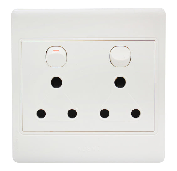 Eurolux Socket Double 4X4 Complete in Electrical & Lighting,Electrical Accessories,Multiplugs & Extension Cords