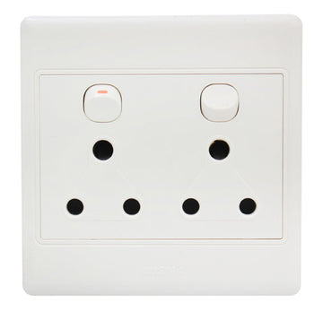 Eurolux Socket Double 4X4 Complete in Electrical & Lighting,Electrical Accessories,Multiplugs & Extension Cords