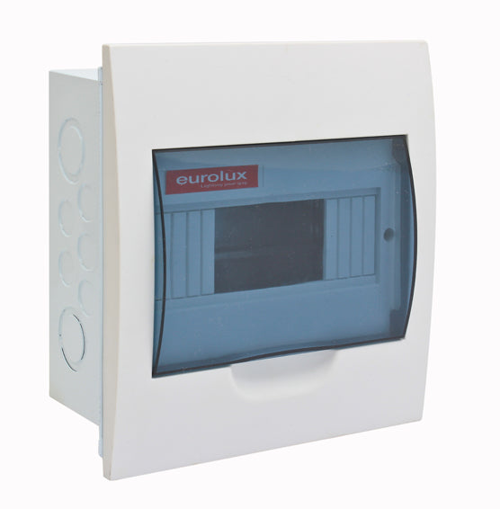 Eurolux Flush Mount Distribution Board 8 Way Din Rail in Electrical & Lighting,Electrical Accessories,Circuit Breakers & Distribution Boards