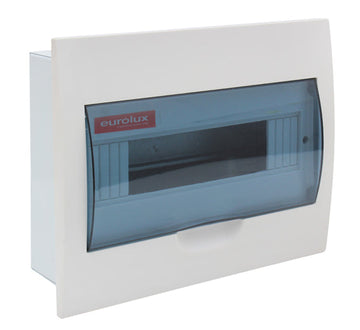 Eurolux Flush Mount Distribution Board 12 Way Din Rail in Electrical & Lighting,Electrical Accessories,Circuit Breakers & Distribution Boards