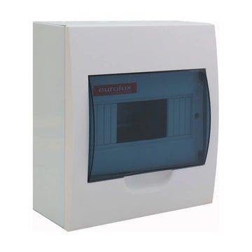 Eurolux Surface Mount Distribution Board 8 Way Din Rail - image 01