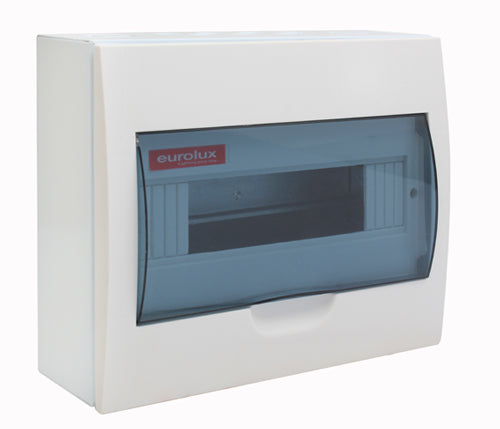 Eurolux Surface Mount Distribution Board 12 Way Din Rail in Electrical & Lighting,Electrical Accessories,Circuit Breakers & Distribution Boards
