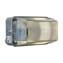 Eurolux Rectangular Bulkhead Plastic 185mm Grey 1x100w - image 01