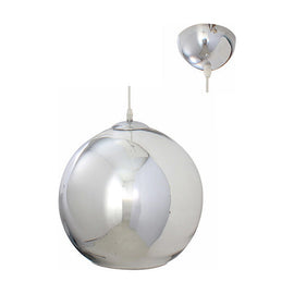 Eurolux Pendant Mercury Electroplated Chrome Glass - image 01