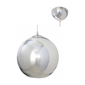 Eurolux Pendant Mercury Electroplated Chrome Glass - image 01