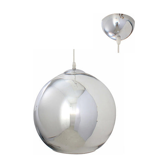 Eurolux Pendant Mercury Electroplated Chrome Glass - image 01