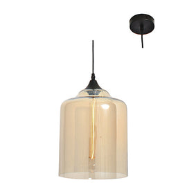 Eurolux Pendant Elixir 1LT 245mm Champagne Glass in Electrical & Lighting,Lighting,Interior Lighting