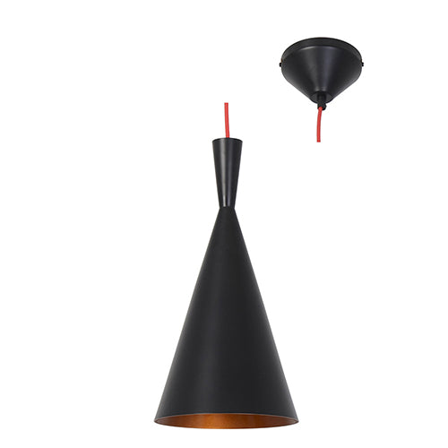 Eurolux Pendant Industria 190mm Black/Gold in Electrical & Lighting,Lighting,Interior Lighting