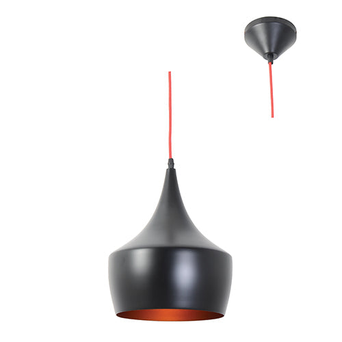 Eurolux Pendant Industria 240mm Black/Gold in Electrical & Lighting,Lighting,Interior Lighting