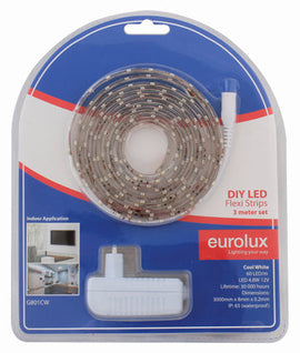 Eurolux LED Strip DIY Kit 3m 4.8W/m CW IP65 in Electrical & Lighting,Lighting,Interior Lighting