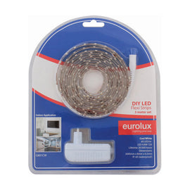 Eurolux LED Strip DIY Kit 3m 4.8W/m CW IP65 - image 01
