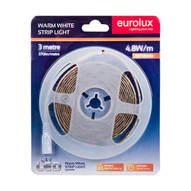 Eurolux LED Strip DIY Kit 3m 4.8W/m WW IP65 - image 01