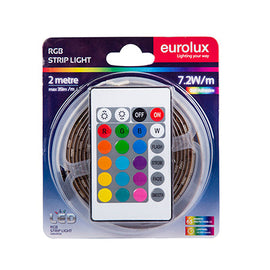 Eurolux LED Strip DIY Kit 2m 7.2W/m RGB IP65 in Electrical & Lighting,Lighting,Interior Lighting