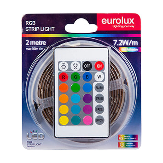 Eurolux LED Strip DIY Kit 2m 7.2W/m RGB IP65 - image 01