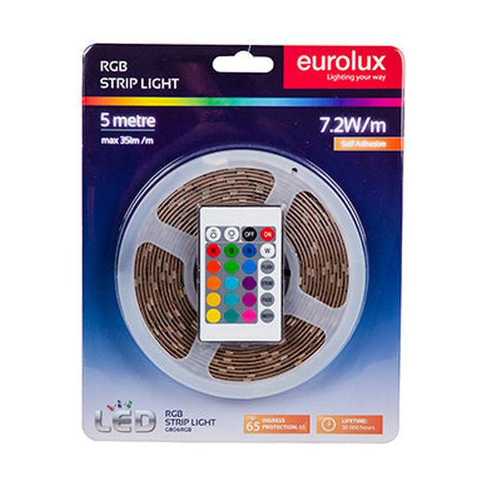 Eurolux LED Strip DIY Kit 5m 7.2W/m RGB IP65 - image 01