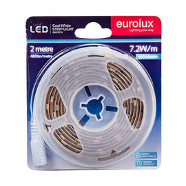 Eurolux LED Strip DIY Kit 2m 7.2W/m CW IP65 - image 01