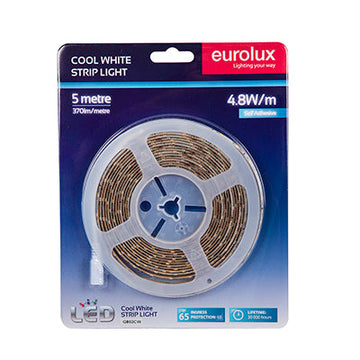 Eurolux LED Strip DIY Kit 5m 4.8W/m CW IP65 in Electrical & Lighting,Lighting,Interior Lighting