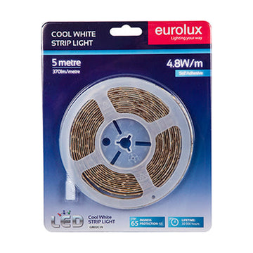 Eurolux LED Strip DIY Kit 5m 4.8W/m CW IP65 - image 01