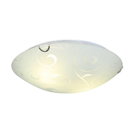 Eurolux Ceiling Light 300mm Floral Design White in Electrical & Lighting,Lighting,Interior Lighting