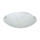 Eurolux Ceiling Light 300mm Surreal Grid Design White - image 01