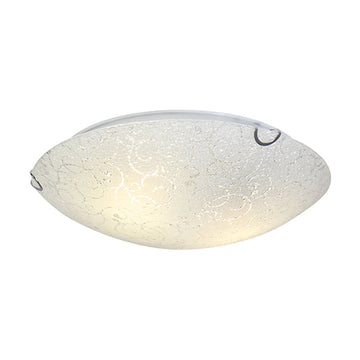 Eurolux Floral Droplet Ceiling Light 300mm White - image 01