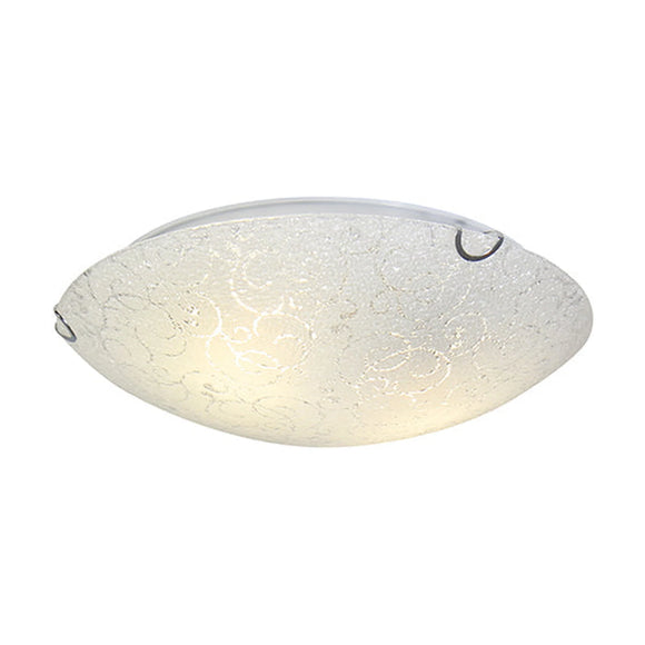 Eurolux Floral Droplet Ceiling Light 300mm White - image 01