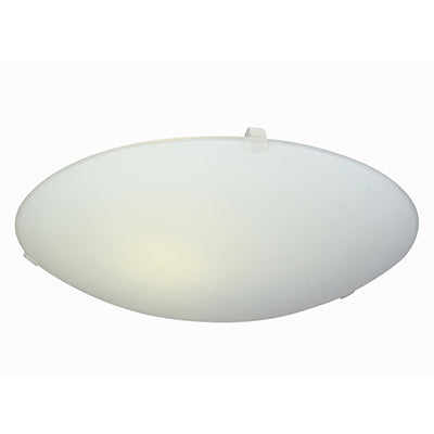 Eurolux Ceiling Light 250mm Plain Design White E27 1x40w in Electrical & Lighting,Lighting,Interior Lighting