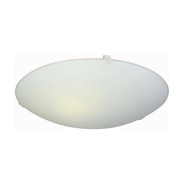 Eurolux Ceiling Light 250mm Plain Design White E27 1x40w - image 01