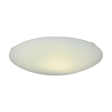Eurolux Ceiling Light 300mm Plain Design White E27 1x40w - image 01
