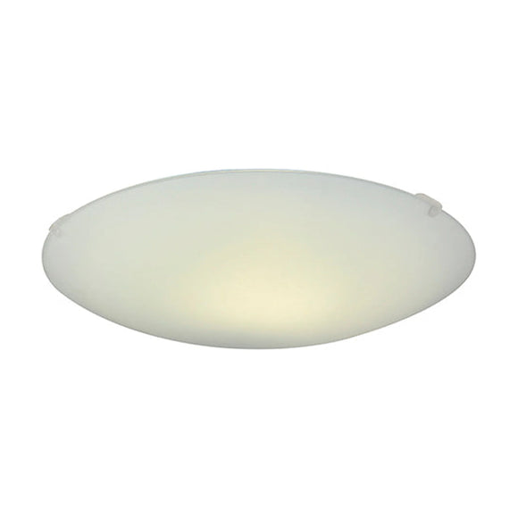 Eurolux Ceiling Light 300mm Plain Design White E27 1x40w - image 01